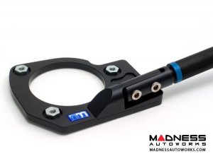 MINI Cooper S and JCW  Billet Aluminum Tie-Bar by NM Engineering (R55 / R56 / R57 / R58 / R59 Models) - Black
